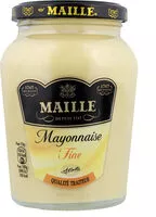 Mängden socker i Maille Mayonnaise