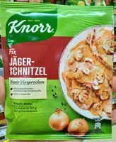 Mängden socker i Fix für Jäger-Schnitzel