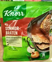 Mängden socker i Knorr Fix Sosse Schmorbraten
