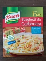Mängden socker i Spaghetti alla Carbonara