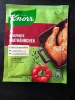 Mängden socker i Knorr Fix - Brathähnchen