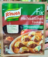 Mängden socker i Knorr Fix Sosse  Hackbällchen Toskana