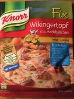 Mängden socker i Wikingertopf Knorr Fix