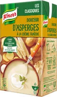 Mängden socker i Knorr Les Classiques Soupe Liquide Asperges à la Crème Fraîche 1l