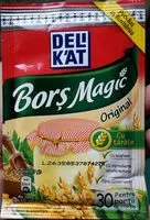 Mängden socker i Borș magic original