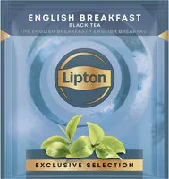 Mängden socker i Lipton Exclusive Selection Thé Noir English Breakfast 25 sachets pyramides