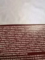 Mängden socker i The Rooibos the Lipton Branche