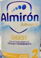 Mängden socker i Almiron Digest