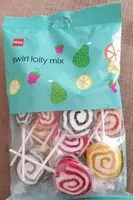 Mängden socker i Swirl Lolly mix