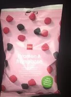 Mängden socker i mûres et framboises