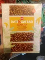 Mängden socker i Date&par bar banana