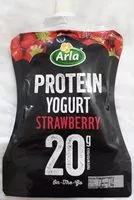 Protein yoghurt with sweetener