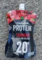 Mängden socker i Melkunie protein strawberry 0.8% fat yogurt