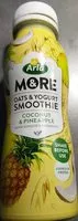 Mängden socker i More - Oats & Yogurt Smoothie, Coconut & Pineapple