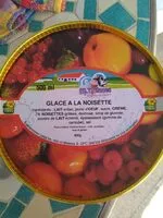 Mängden socker i Glace a la noisette