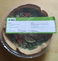 Mängden socker i Quiche  fraîche aux épinards et à la mozzarella