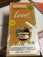 Mängden socker i Leev Leev Bio Haverm Wafel Mais Boe