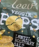 Mängden socker i Veggie Pops Lentil Rosemary Salt