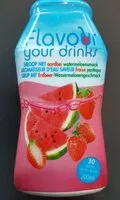 Mängden socker i Flavour your drinks (fraise pastèque)