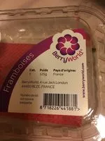 Mängden socker i Framboises