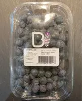 Mängden socker i Myrtilles