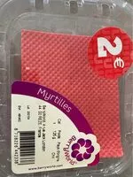 Mängden socker i Myrtilles