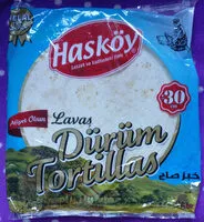 Mängden socker i Dürüm Tortillas