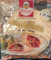 Mängden socker i Tortillas