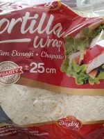 Mängden socker i Tortilla wrap