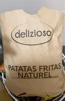 Mängden socker i Patatas fritas naturel