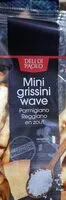 Mängden socker i Mini grissini wave parmiggiano Regían en zout