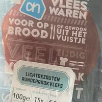 Mängden socker i Runderrookvlees lichtgezouten