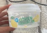 Mängden socker i Citroen yoghurt ijs