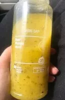 Mängden socker i Frisch Gepresster Birnen Mango Minze Saft