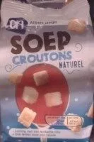 Mängden socker i Albert Heijn Soepcroutons Naturel