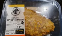 Mängden socker i krokante kipfiletschnitzel