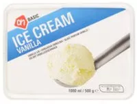 Mängden socker i Ice cream vanilla