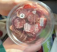 Mängden socker i Salami