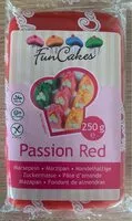 Mängden socker i Pâte D'amande Rouge Funcakes 250GR