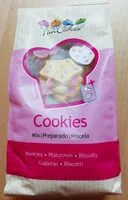 Mängden socker i Cookies Mix Preparado Miscela