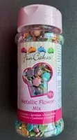 Mängden socker i Fun cakes - metallic Flower mix