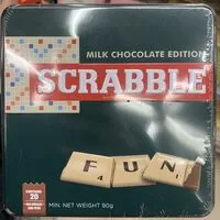 Mängden socker i Milk Chocolate Edition SCRABBLE
