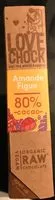Mängden socker i Organic Raw Chocolate Amande/Figue