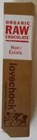 Mängden socker i Organic Raw Chocolate Noir/Éclats