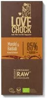 Mängden socker i Chocolate 85% con almendras y baobab