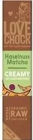 Mängden socker i Lovechock Creamy Haselnuss / Matcha Raw Chocolate Bar,