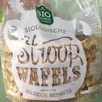 Mängden socker i Biologische stroopwafels