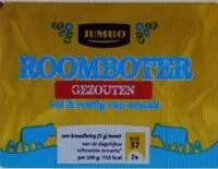 Mängden socker i Jumbo Roomboter Gezouten 250g