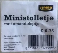 Mängden socker i Ministolletje met amandelspijs