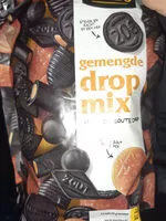 Mängden socker i gemengde drop mix zoet en zout